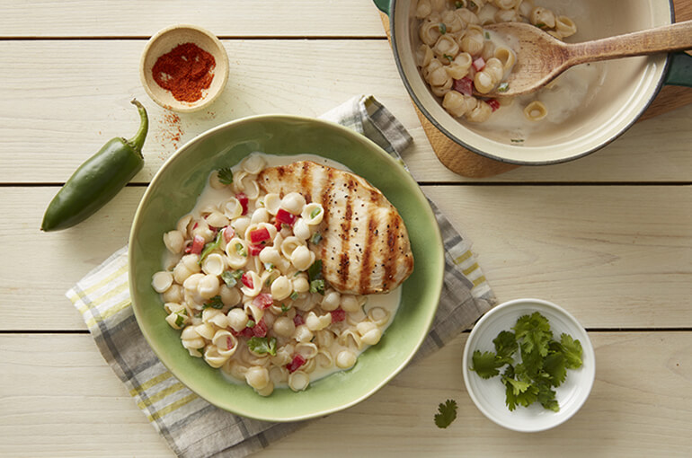 Macaroni au fromage à la mexicaine