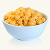 Annie's Shells and Cheese prepared in a white bowl